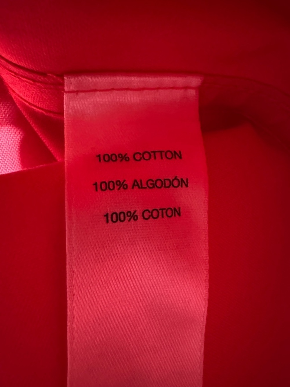 Chico’s Effortless Cotton Shirt NWT Size 2 Party Punch Button Up Casual Workwear - Picture 10 of 11